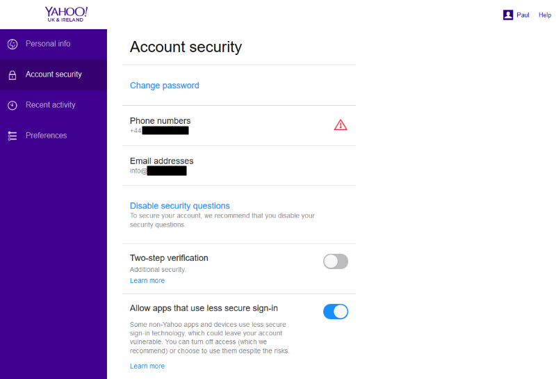 secure sign-in on